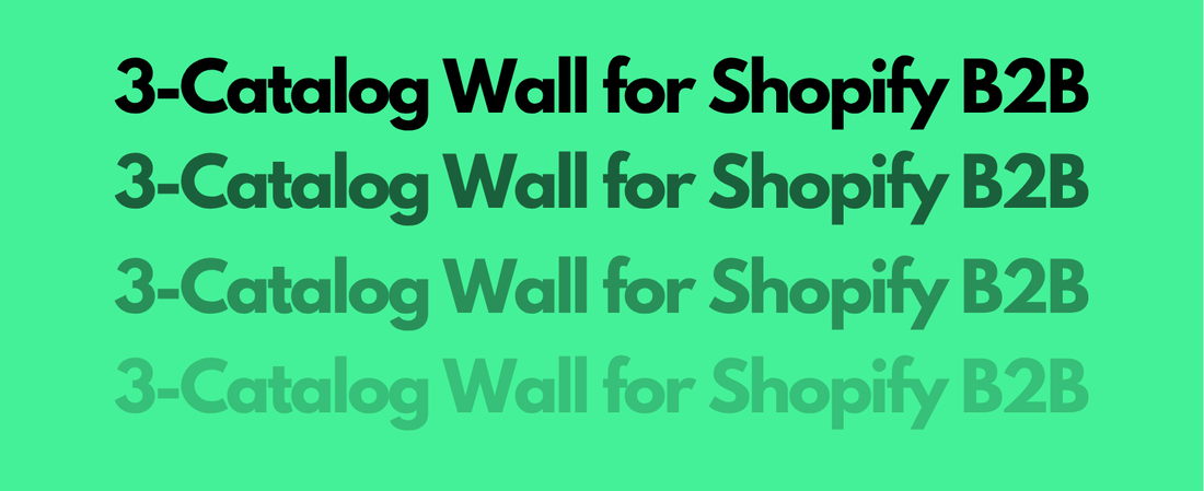 The "3-Catalog Wall": Why Shopify’s Free B2B Tier Fails Complex Wholesalers