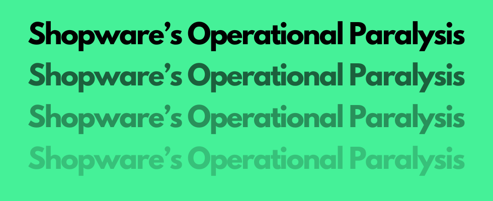 Why Your Shopware B2B Segmentation Is Held Hostage by Your Own Agency